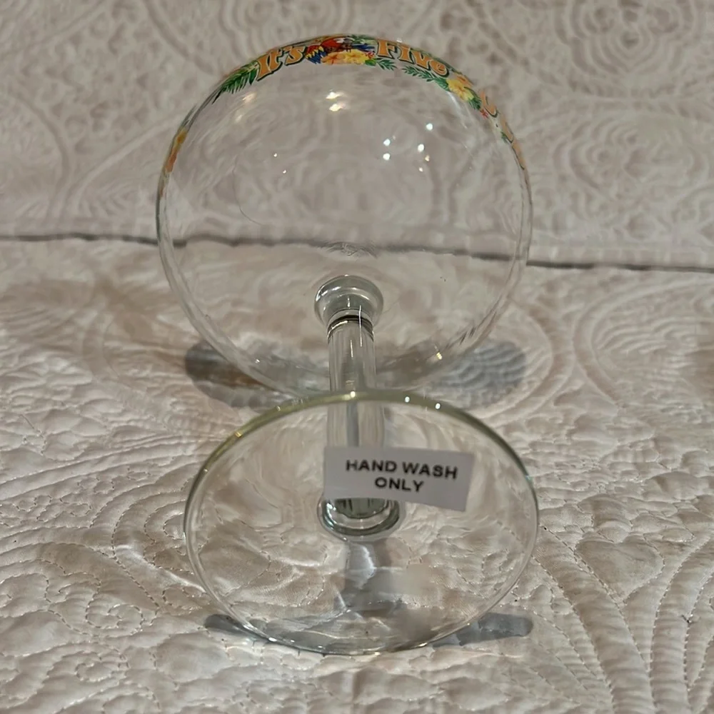 Margaritaville It’s‎ Five O’Clock Somewhere margarita glasses